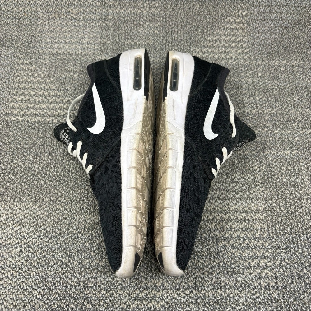 Nike SB Stefan Janoski Max Black White 631303-010 Men's Size 13 Skate Shoes - Picture 5 of 9
